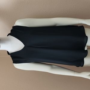 Black blouse , size s , brand Worthington.